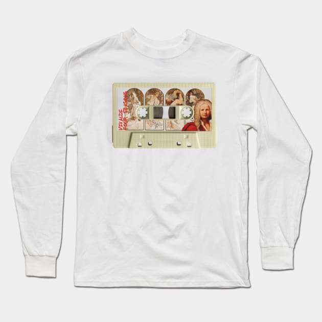 Vivaldi Four Seasons Cassette Long Sleeve T-Shirt by Oldies Goodies!